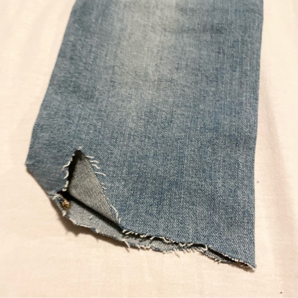 Zara Trafaluc Distressed Blue Jeans Womens Size 4 - Picture 15 of 16